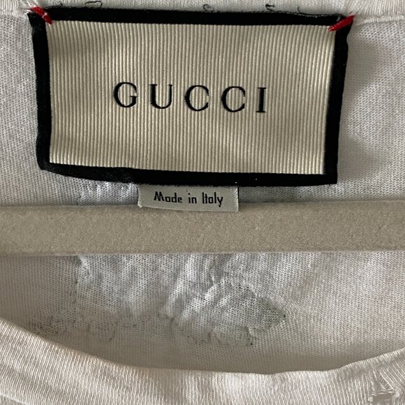 Oversized Gucci Logo T Shirt - Picture 4 of 10